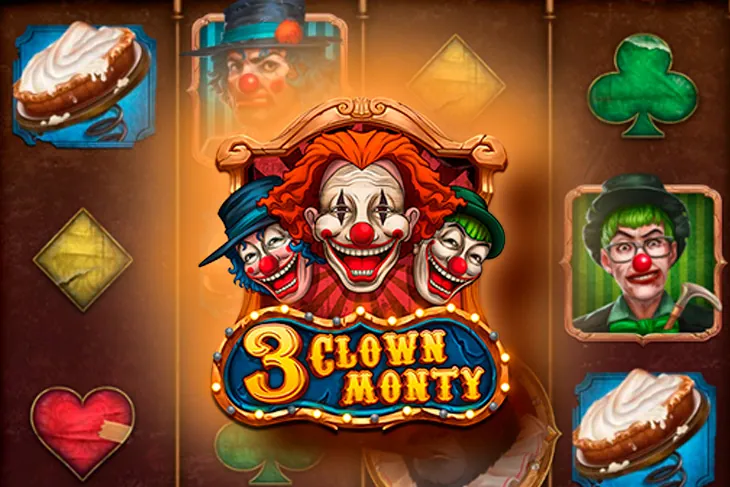Игровой автомат 3 Clown Monty от Play'n GO