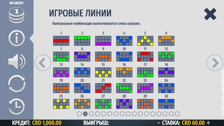 Линии выплат
