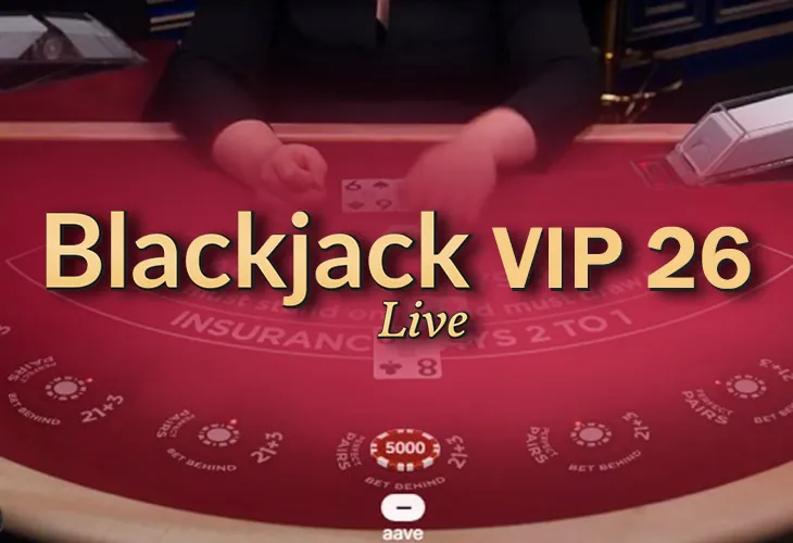 Блэкджек Blackjack VIP 26 от Evolution Gaming