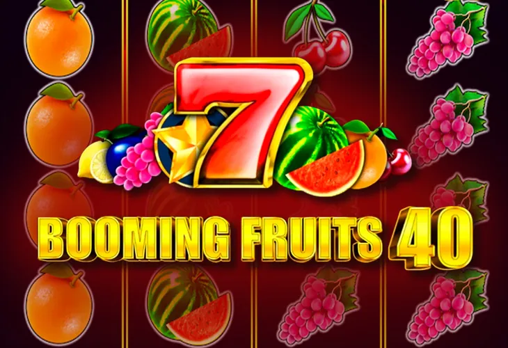Игровой автомат Booming Fruits 40 от 1spin4win