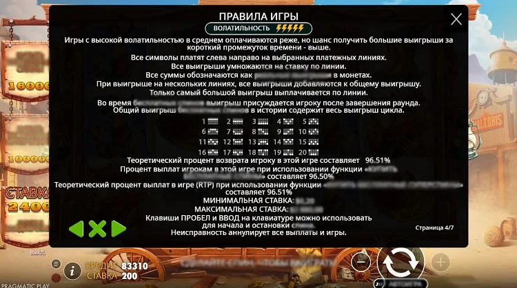 Линии ставок