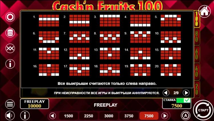 Линии ставок