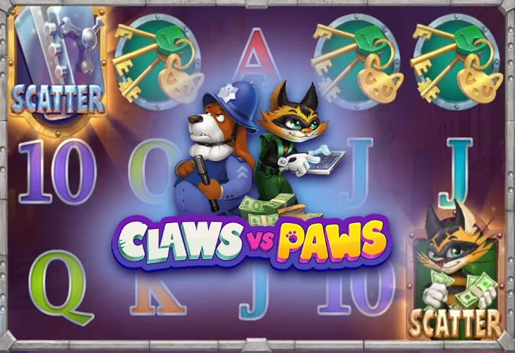 Игровой автомат Claws vs Paws от Playson