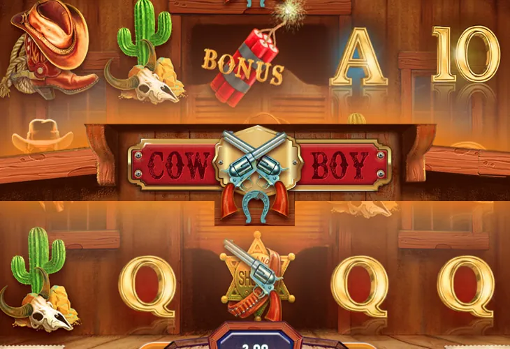 Игровой автомат Cowboy Slot от SmartSoft Games