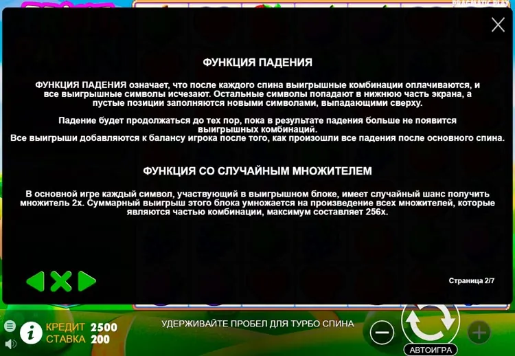 Правила видеослота