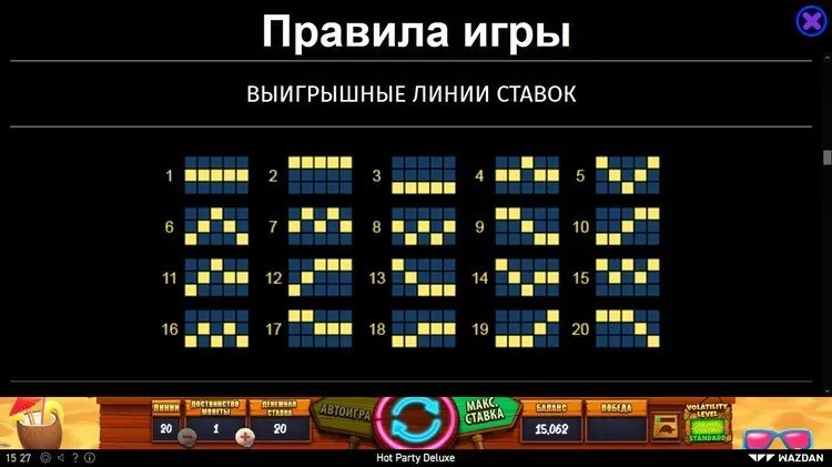 Линии ставок