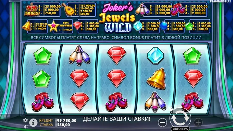 Заставка слота
