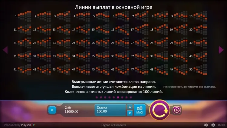 Линии ставок