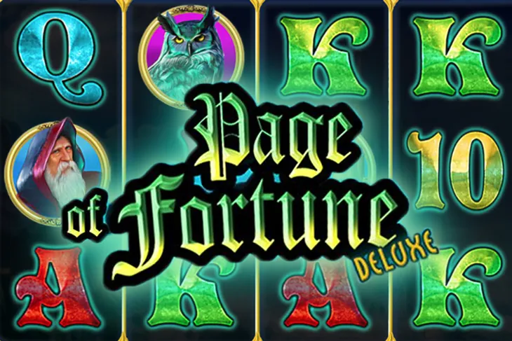 Игровой автомат Page Of Fortune Deluxe от Zeus