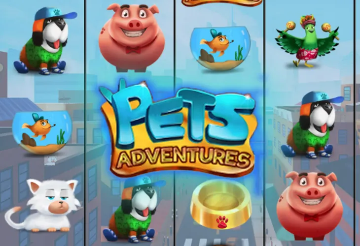 Игровой автомат Pets Adventures от Giocaonline