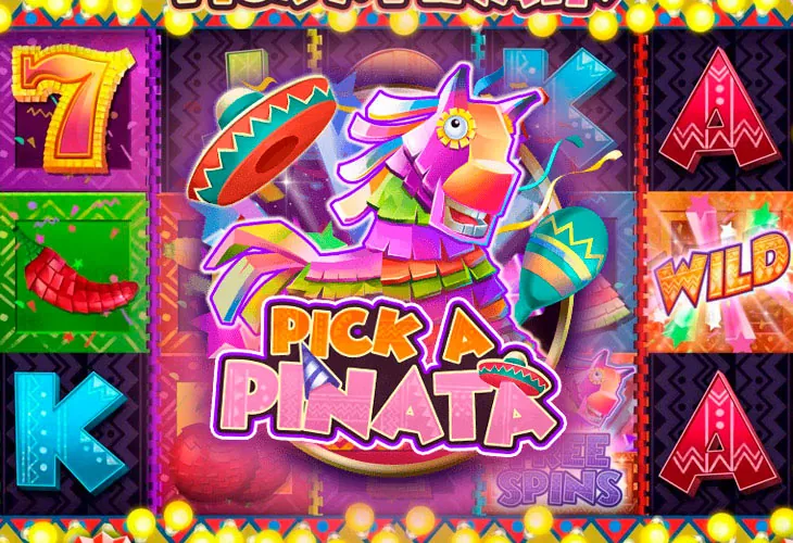Игровой автомат Pick A Pinata от Green Jade