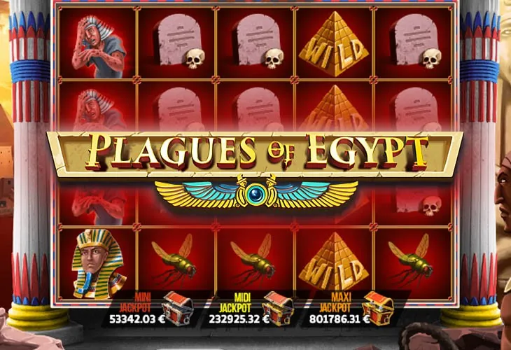 Игровой автомат Plagues Of Egypt от Fugaso