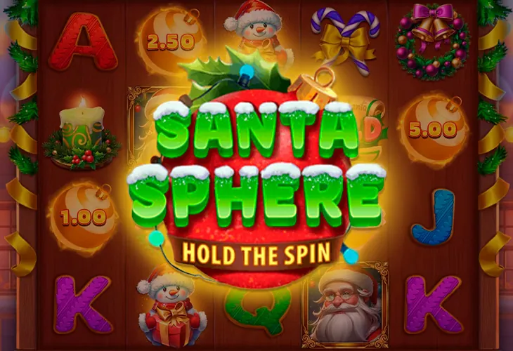 Игровой автомат Santa Sphere: Hold the Spin от Gamzix