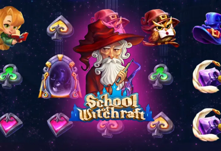 Игровой автомат School Of Witchcraft от FunTa Gaming