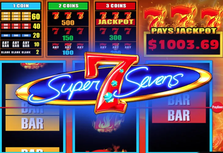 Игровой автомат Super Sevens от GMW