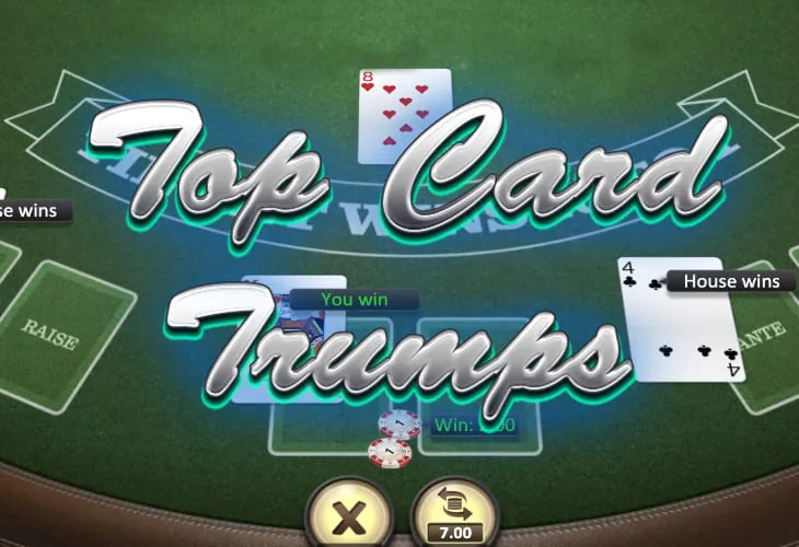 Баккара Top Card Trumps от Betsoft
