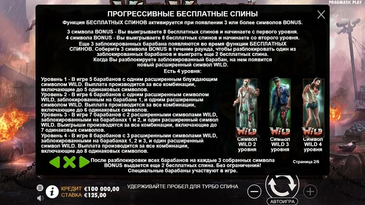 Бесплатные вращения