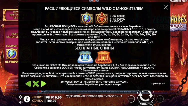 Бесплатные вращения