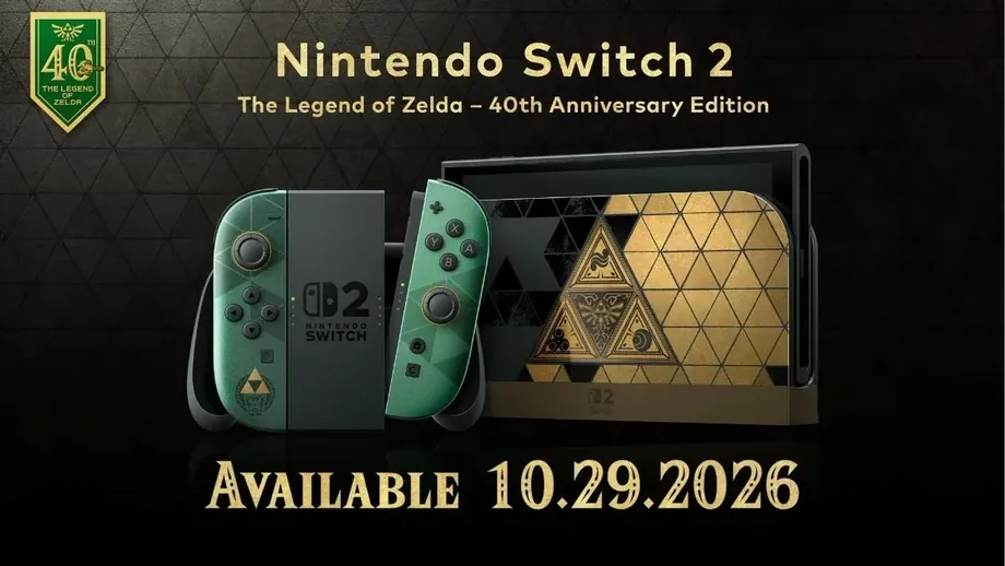 Nintendo показала Switch 2 в честь 40-летия The Legend of Zelda