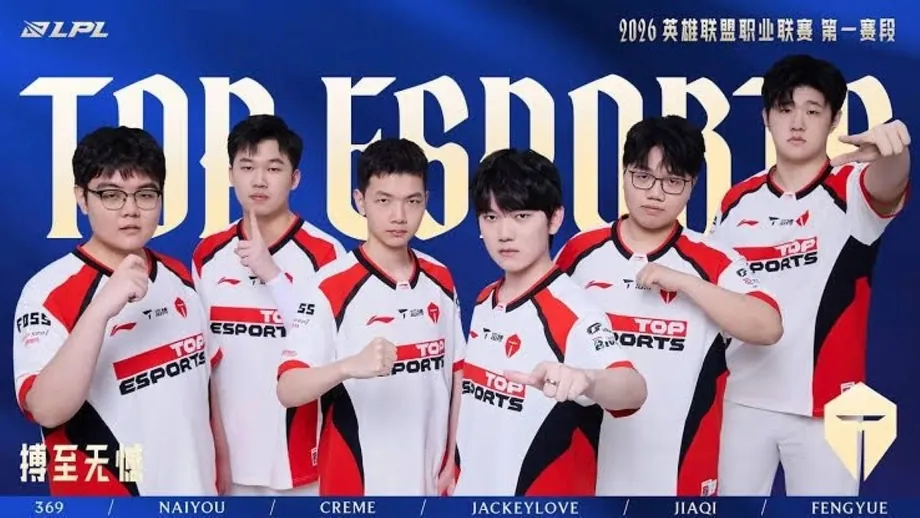 Top Esports — третий представитель LPL на Worlds 2026